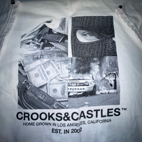 XL men’s crooks & castles t-shirt - Picture 1 of 4